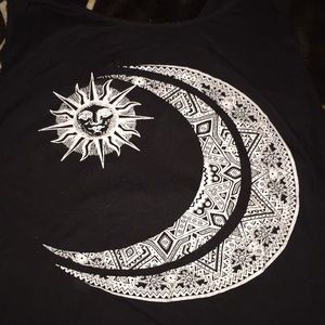 moon and sun tank top
